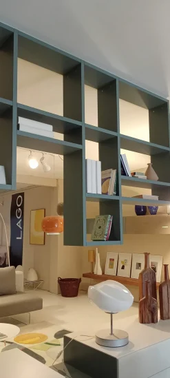 Lago Libreria Libreria sospesa in stile design di in OFFERTA OUTLET- Librerie