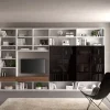 Giessegi Libreria Living 558 stile moderno di scontata del 50%- Librerie