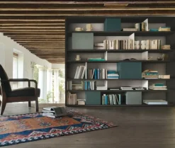 Sangiacomo Libreria M6c85 stile design di in offerta- Librerie