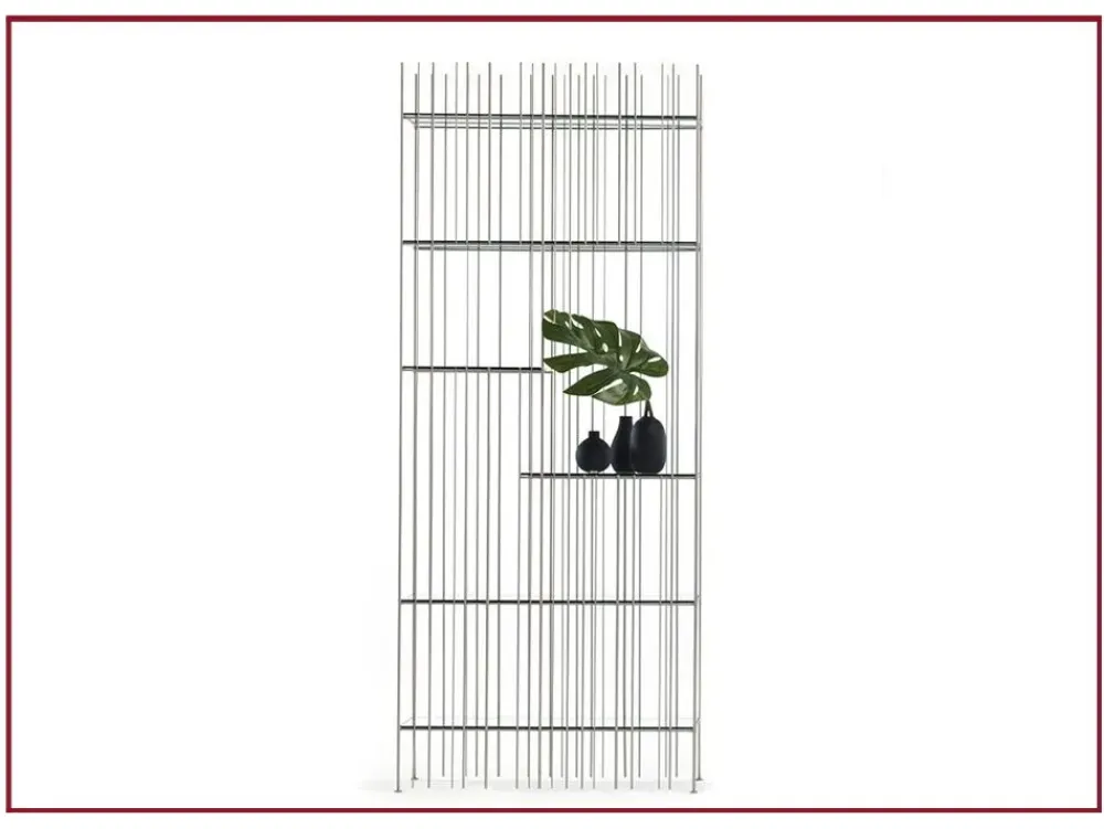 Online Libreria Metrica titanio in stile design in offerta Librerie