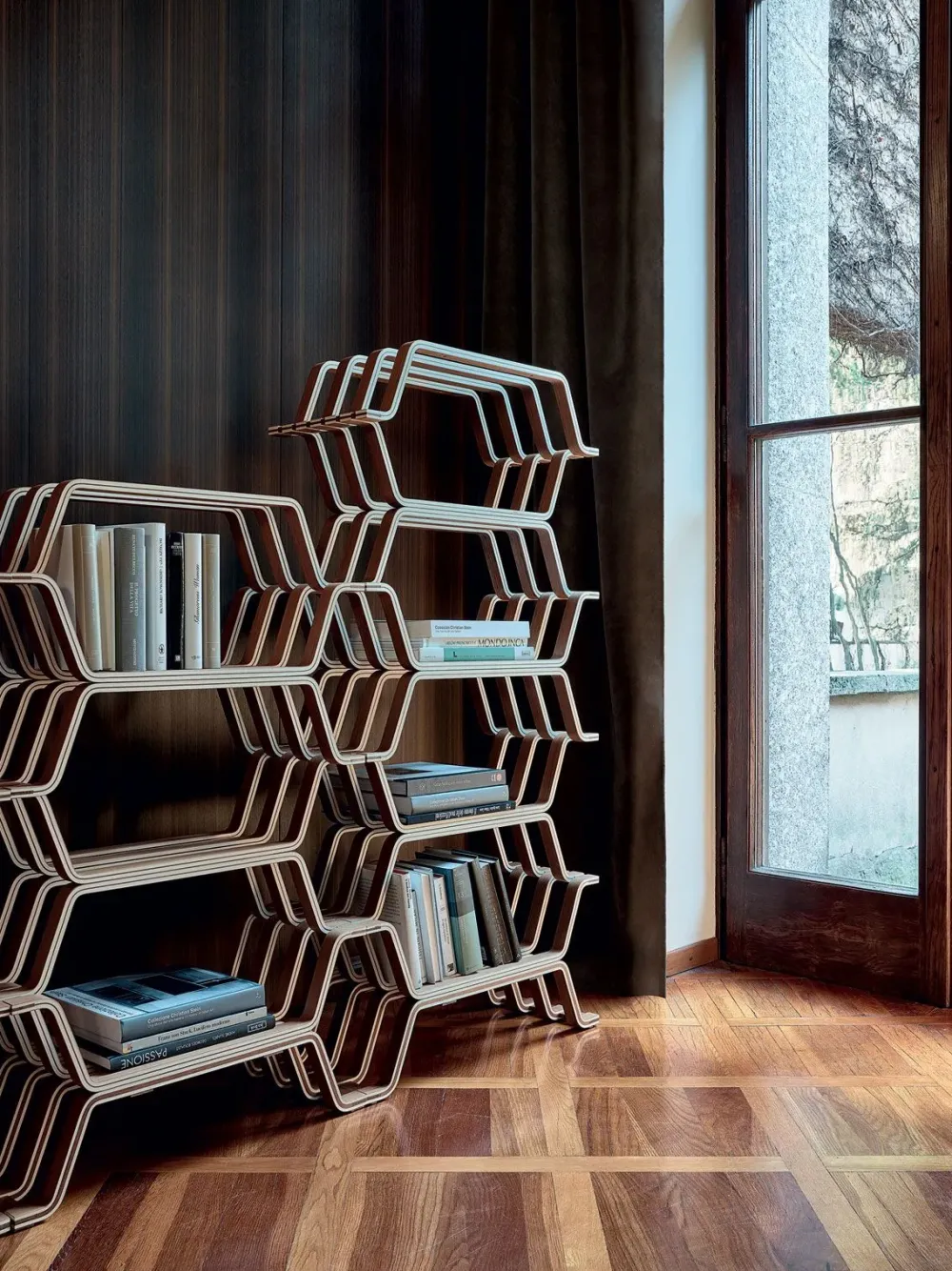 Molteni & C Libreria Mhc.2 stile design di scontata del 25%- Librerie