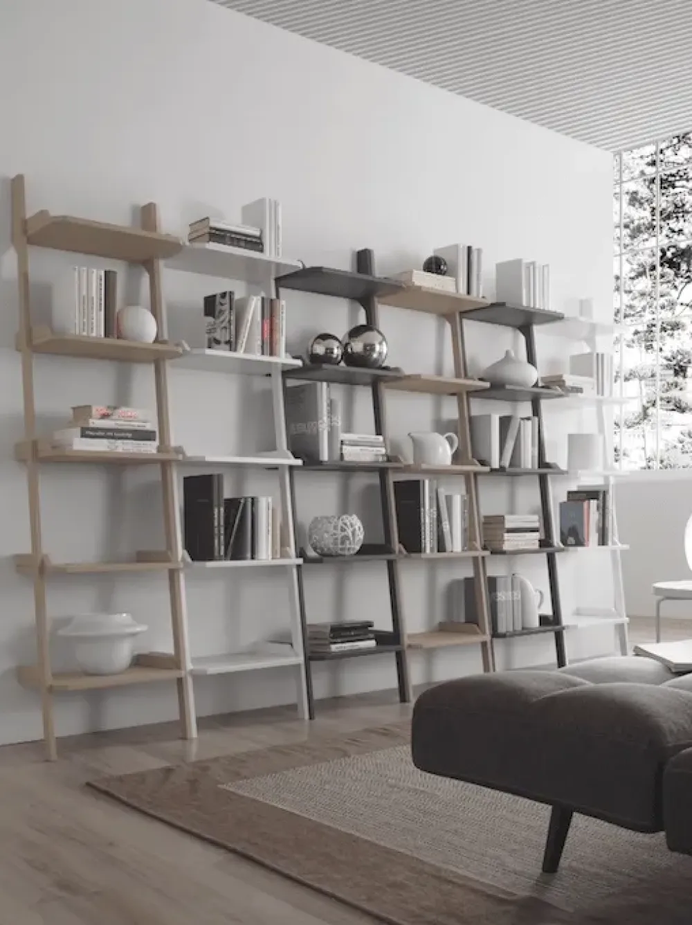 Capodarte Libreria modello Cheope di in Offerta Outlet- Librerie