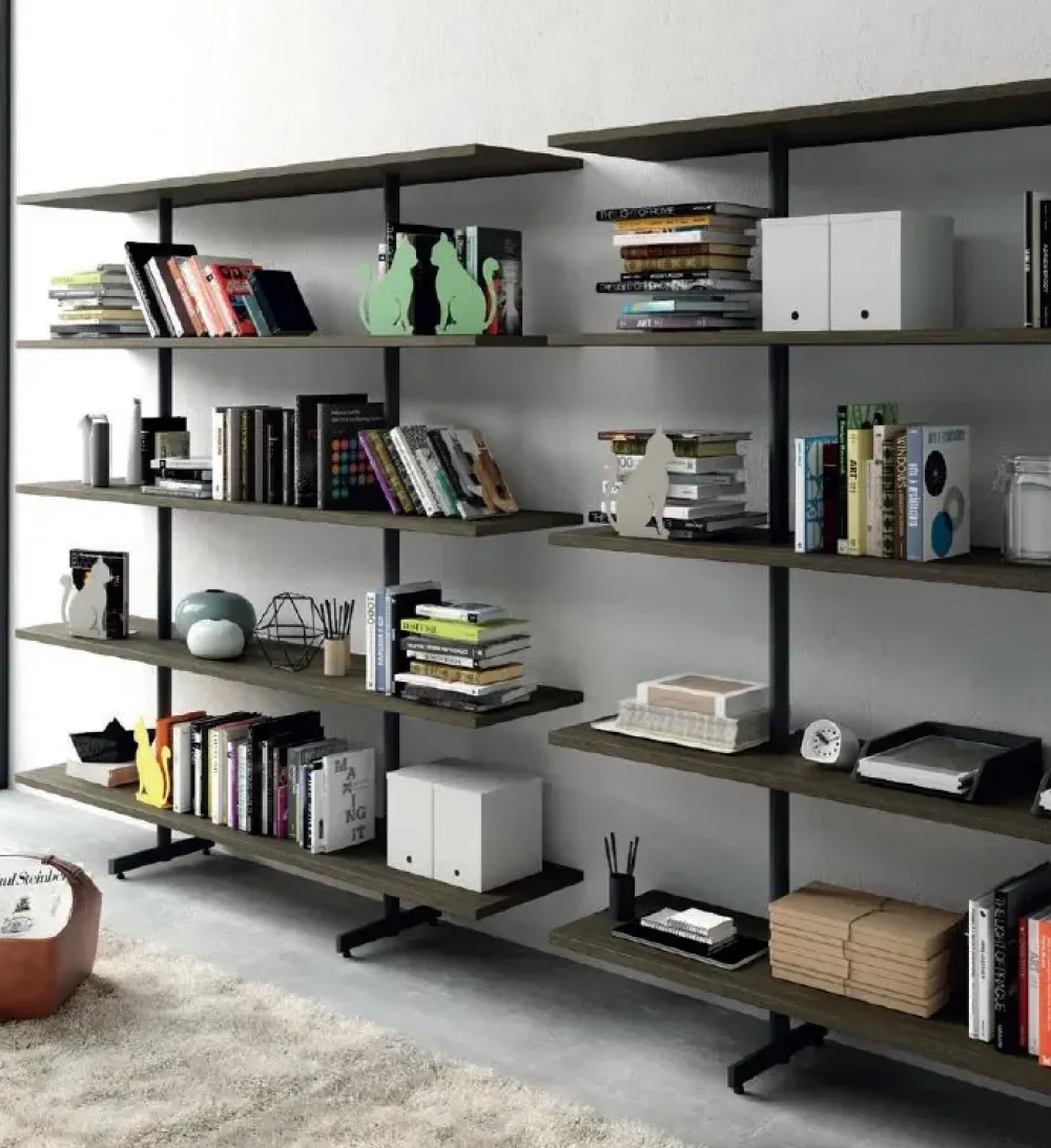 New Libreria modello Kaffeina steelbox di a prezzo scontato Librerie