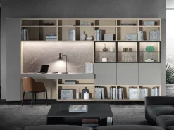 Libreria modello Mood 10 di in Offerta Outlet^Astor Mobili Hot