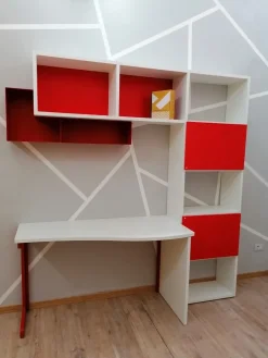 Clearance Libreria modello Outline di Moretti compact a prezzo Outlet Librerie