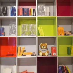 Collezione esclusiva Libreria modello Paesaggi italiani di Edra in Offerta Outlet- Librerie