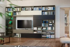 Libreria Modo in stile moderno a prezzi convenienti^Sangiacomo