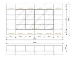 Hot Libreria Modo  stile moderno Modo  di in Offerta Outlet Librerie