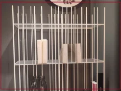 Hot Libreria in metallo scontata -25%: scopri Metrica a white Librerie