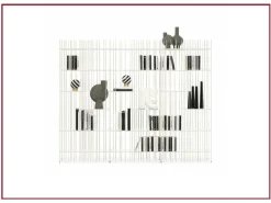 Hot Libreria in metallo scontata -25%: scopri Metrica a white Librerie