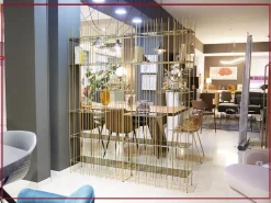 Libreria in metallo a prezzo Outlet: scopri Metrica oro^Mogg Discount