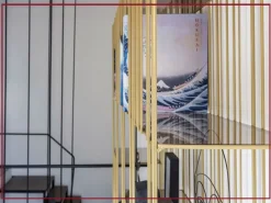 Libreria in metallo a prezzo Outlet: scopri Metrica oro^Mogg Discount