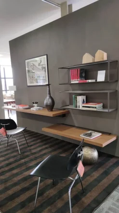 Libreria in legno in Offerta Outlet: scopri Pass-word evolution^Molteni & C Clearance