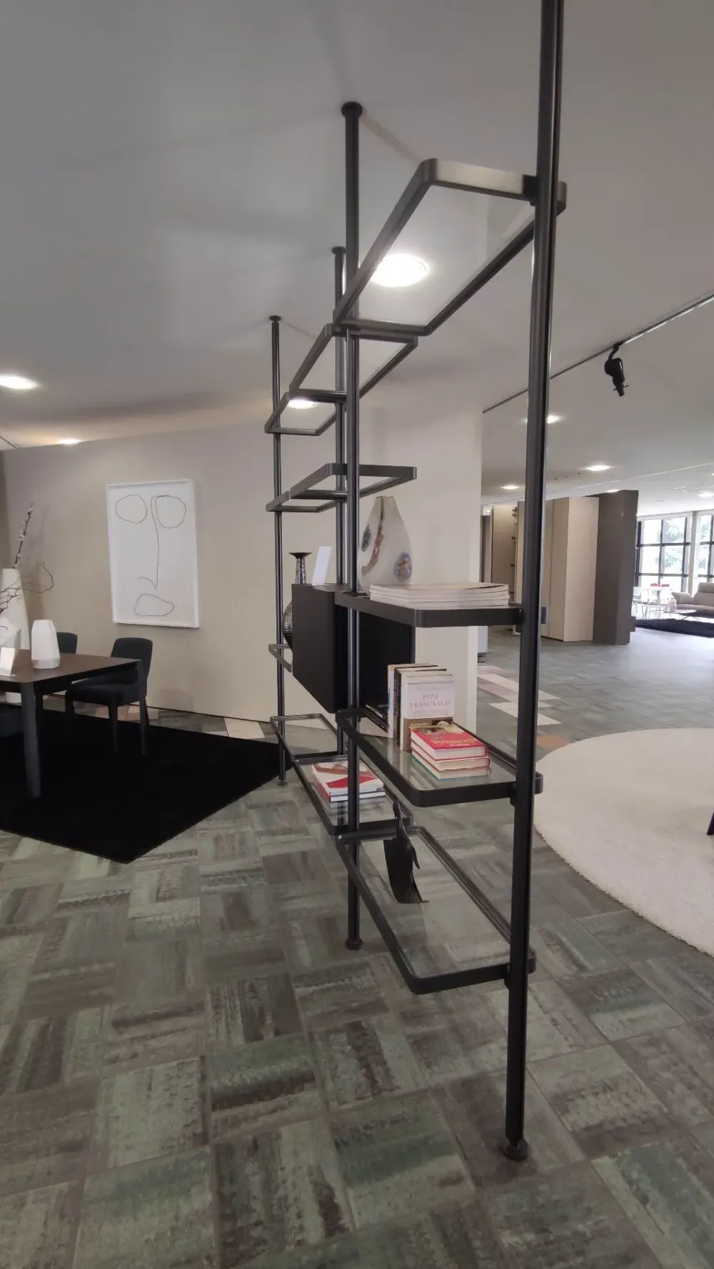 Molteni & C Libreria in metallo a prezzo Outlet: scopri Hector- Librerie