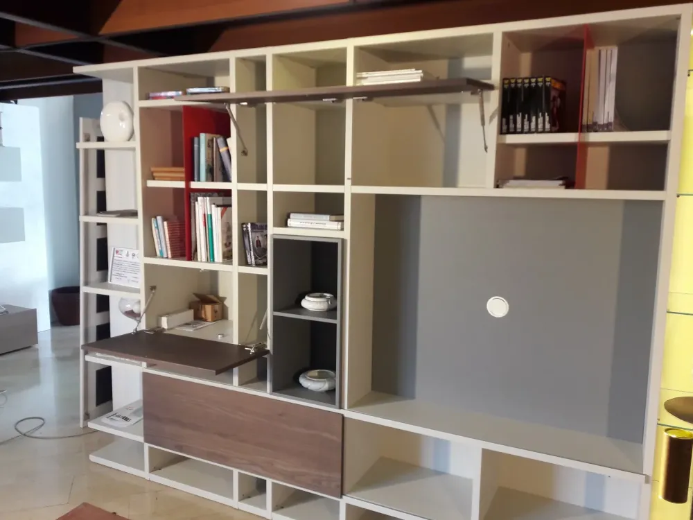 Libreria Mood stile moderna di in Offerta Outlet^Astor Mobili Outlet
