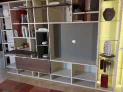 Libreria Mood stile moderna di in Offerta Outlet^Astor Mobili Outlet