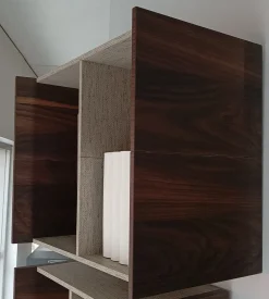 Libreria Nuts, in stile moderno.^Collezione esclusiva Discount