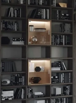 Artigianale Libreria Orizzonte in stile design di in OFFERTA OUTLET- Librerie