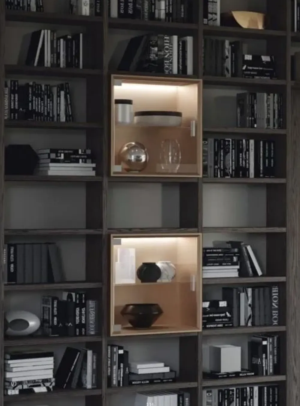 Artigianale Libreria Orizzonte in stile design di in OFFERTA OUTLET- Librerie