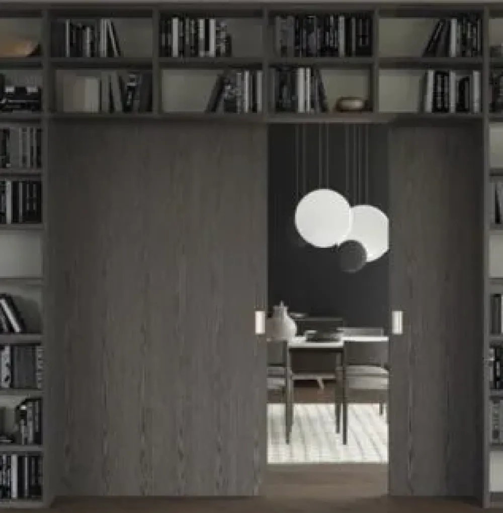 Artigianale Libreria Orizzonte in stile design di in OFFERTA OUTLET- Librerie