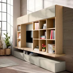 Libreria in laminato materico a prezzo scontato: scopri Day 27^Orme Outlet