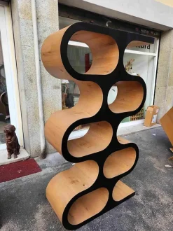 Libreria in legno scontata -30%: scopri Libreria oldman^Outlet Etnico Hot