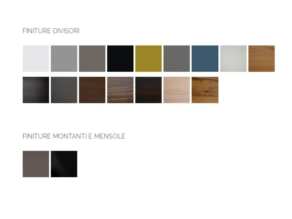 Discount Libreria in laccato opaco a prezzo Outlet: scopri Manga Librerie