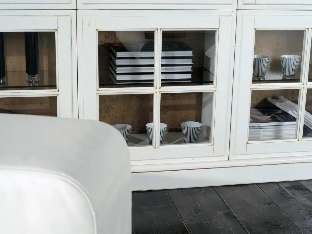 Parlani Libreria Parete libreria stile classico di in Offerta Outlet- Librerie