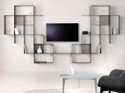 Pezzani Libreria in metallo in Offerta Outlet: scopri Mondrian- Librerie