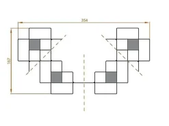 Pezzani Libreria in metallo in Offerta Outlet: scopri Mondrian- Librerie