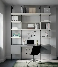 Libreria Pole in stile moderno a prezzi convenienti^Nardi Interni Online