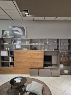 Libreria in laccato opaco scontata -30%: scopri Pari e dispari^Presotto Sale