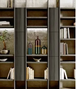 Imab Libreria Qmc024 in stile design a prezzi outlet- Librerie