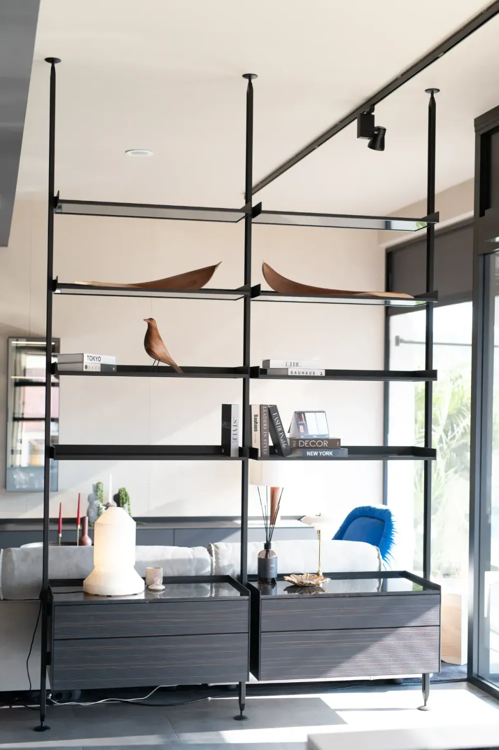 Rimadesio Libreria in metallo scontata -36%: scopri Zenit- Librerie