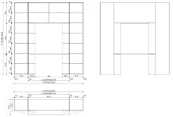 Libreria Roomy con scrivania stile moderno Roomy con scrivania di in Offerta Outlet^Caccaro Discount