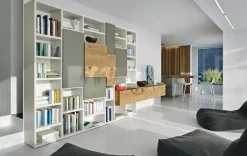 Clearance Libreria in laccato opaco a prezzo Outlet: scopri Modo comp m6c71 Librerie