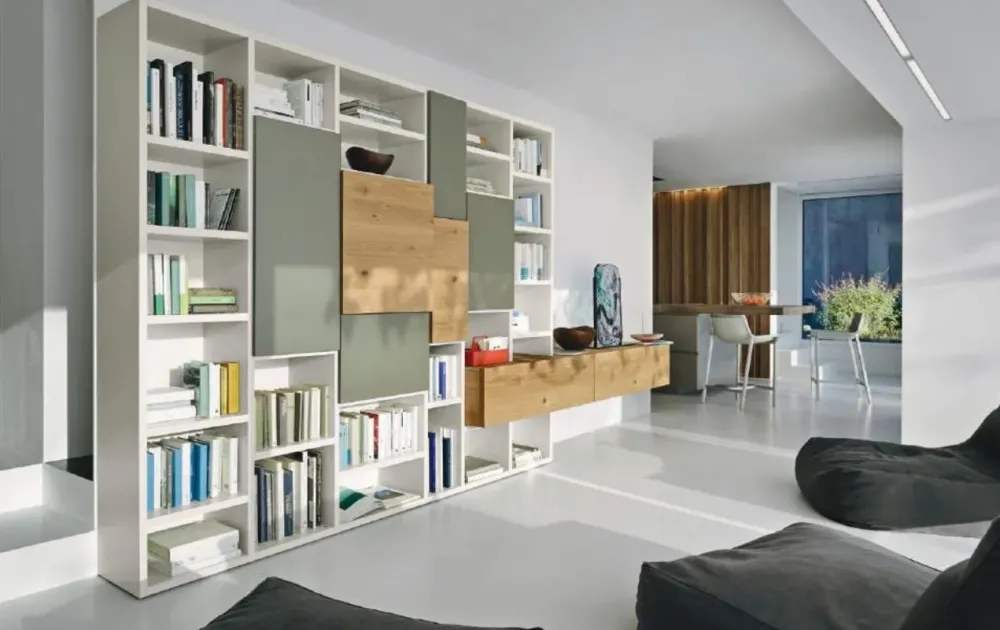 Clearance Libreria in laccato opaco a prezzo Outlet: scopri Modo comp m6c71 Librerie