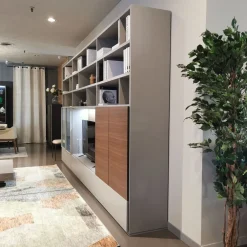 Discount Libreria Sistema flexus in stile design con forte sconto Librerie