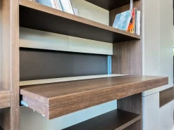 Libreria in laccato opaco scontata -35%: scopri Libreria lineare a muro^Tomasella Hot