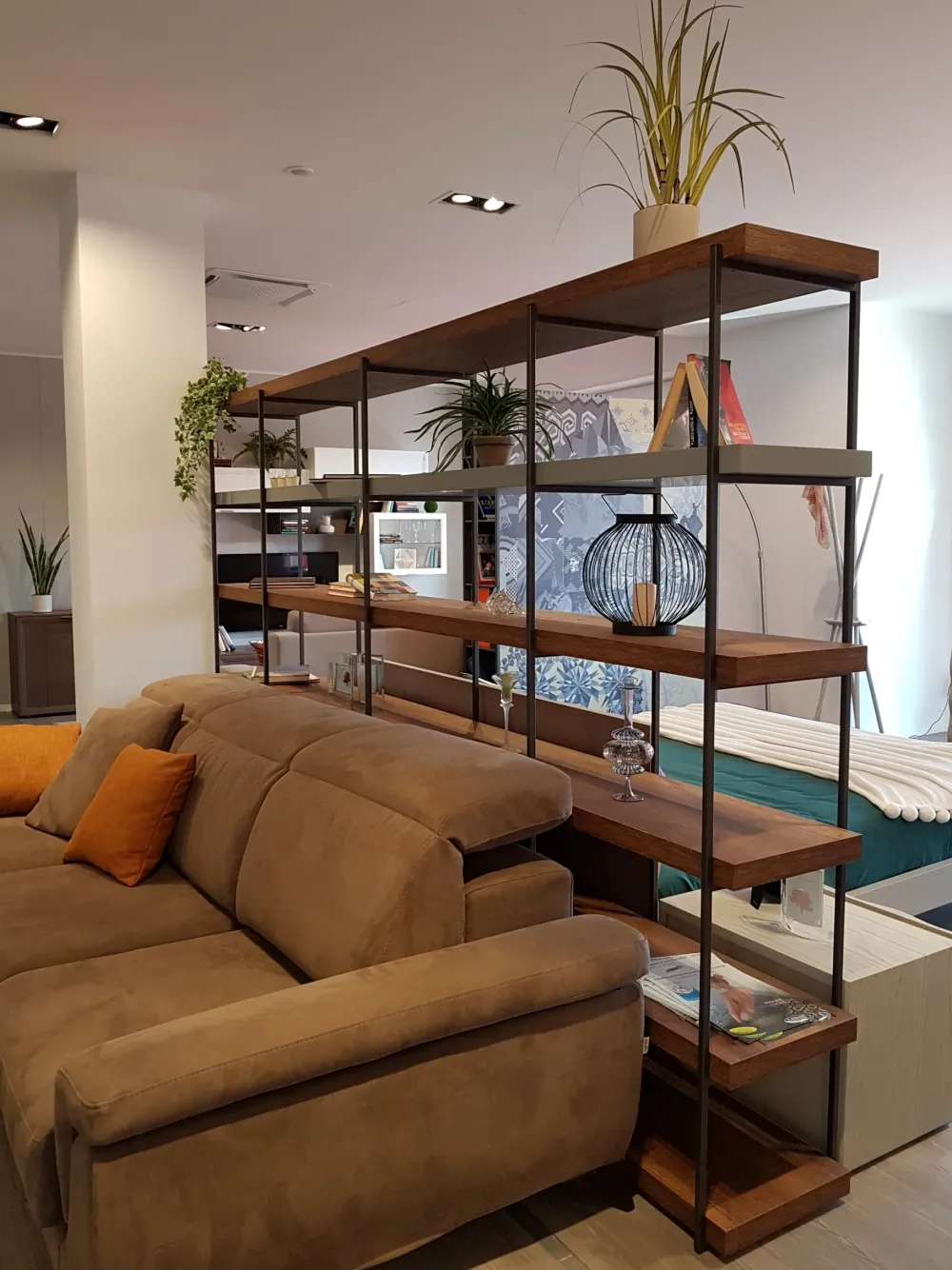 Libreria in laminato materico Libreria fortebraccio a prezzo scontato^Tomasella Outlet