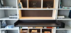 Poliform Libreria Wall system in stile design in offerta- Librerie
