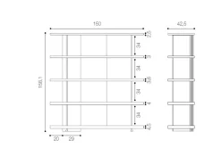 New Libreria Zero.16 alta libreria di : richiedi ora il prezzo riservato Librerie