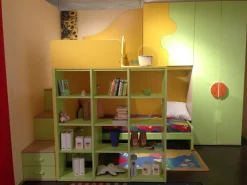 Cameretta Letto a castello in composizione^Linea D Hot