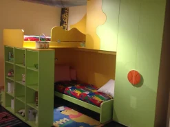 Cameretta Letto a castello in composizione^Linea D Hot