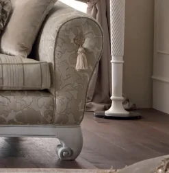 Md work Lineare Divano cortina in piuma luxury italia in Offerta Outlet- Divani