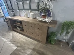 Dialma Brown Madia Banco estetica banco falegname in stile design di in Offerta Outlet- Madie