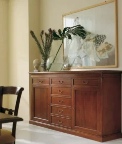 Outlet Madia Credenza f101 in stile classico di in Offerta Outlet Madie