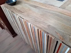 Nuovi Mondi Collection Madia Credenza line nordic 3 ante  di a prezzi convenienti- Madie