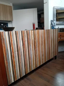 Nuovi Mondi Collection Madia Credenza line nordic 3 ante  di a prezzi convenienti- Madie