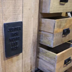 Madia Credenza madia newport jupiter vintage ante scorrevoli in stile moderno di in Offerta Outlet^Outlet Etnico Discount